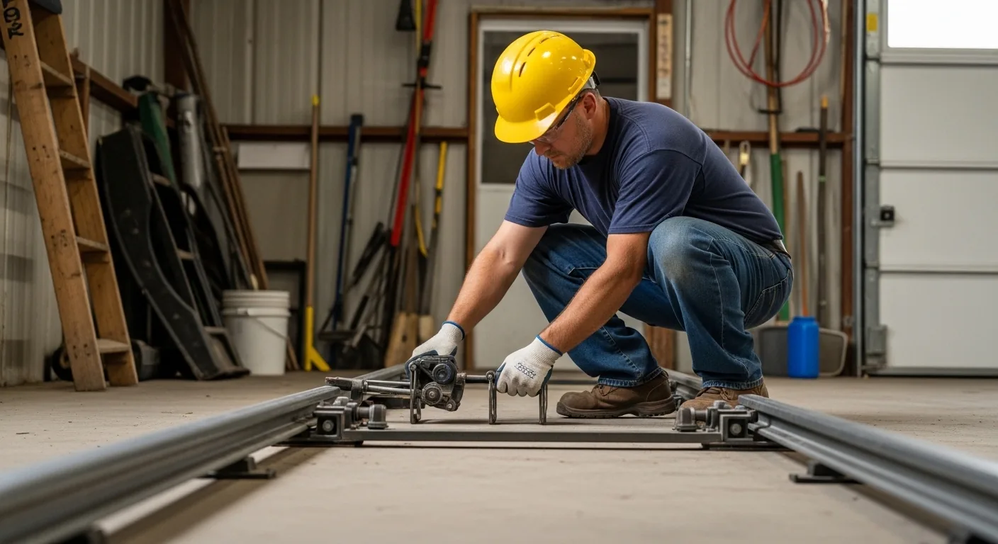 Garage Door Hardware Rebuild in Woodburn, OR